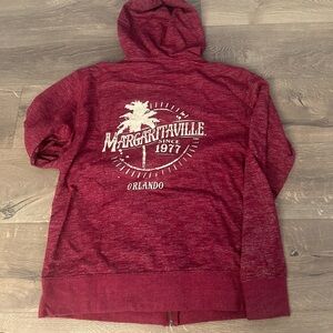 Universal Orlando margaritaville zip up hoodie